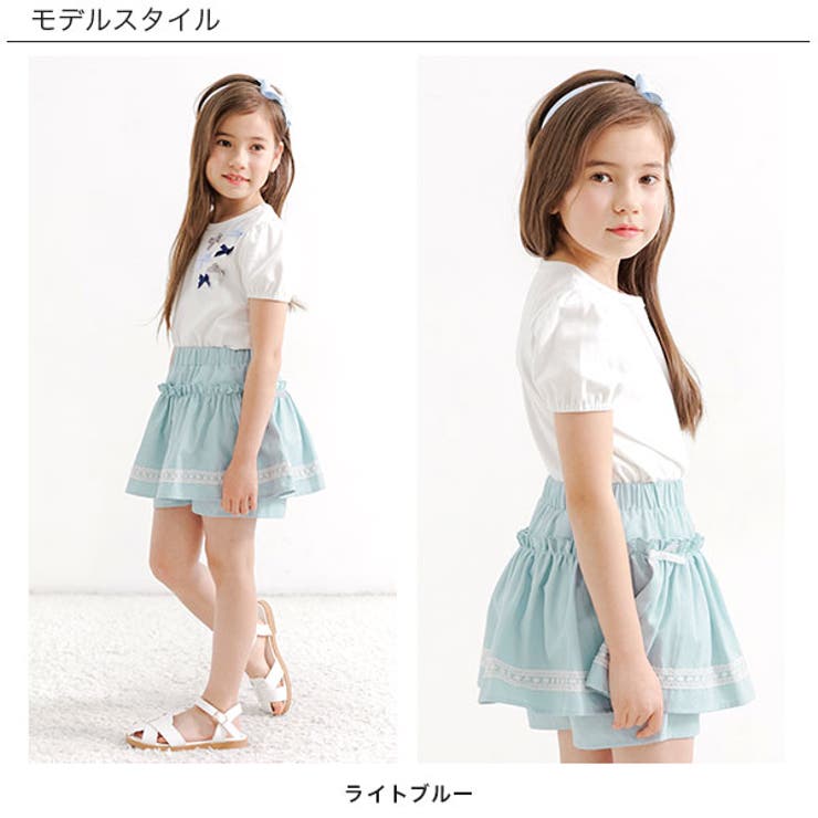 キュロット| キッズ 子供 子供服 キッズ服 女の子 ガールズ 春 春服 春物 春夏 夏 夏服 夏物 キュロット 半ズボン ショートパンツ ショーパン  ズボン スカート パンツ インナー付きスカート 無地 きれいめ 上品 保育園 綿 コットン 卒業式 入学式 卒園式 入園式