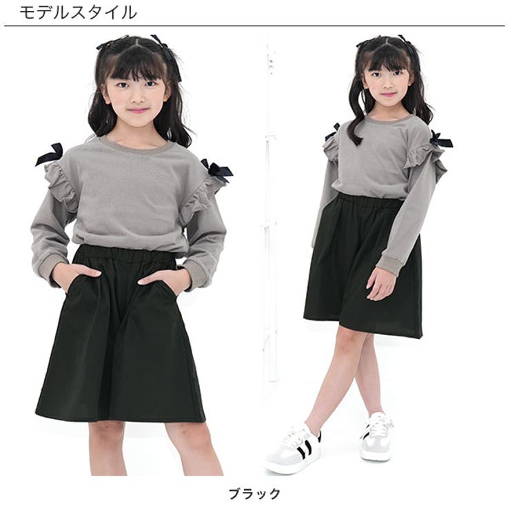 ハーフパンツ キュロット風 ウエストゴム | 子供服Bee | 詳細画像5 