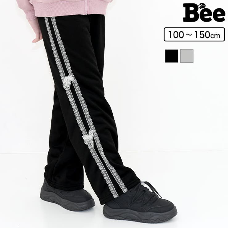 ラインパンツ レース リボン | 子供服Bee | 詳細画像1 