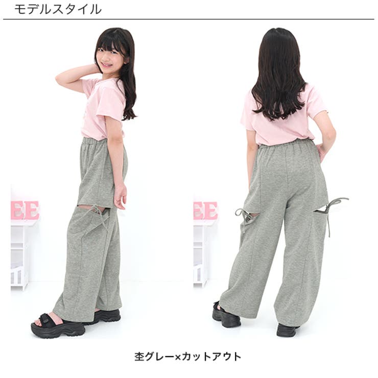 ロングパンツ ポケット リボン | 子供服Bee | 詳細画像3 