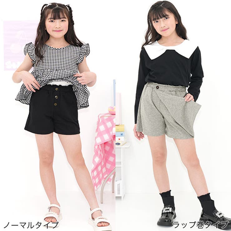 ショートパンツ ポケット ウエストゴム | 子供服Bee | 詳細画像2 