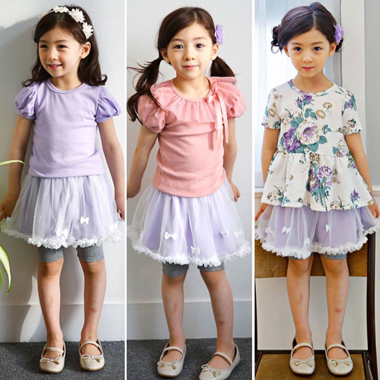 レギンス付きスカート 子供服 キッズ 女の子 春 夏 韓国子供服 | 子供服Bee | 詳細画像13 