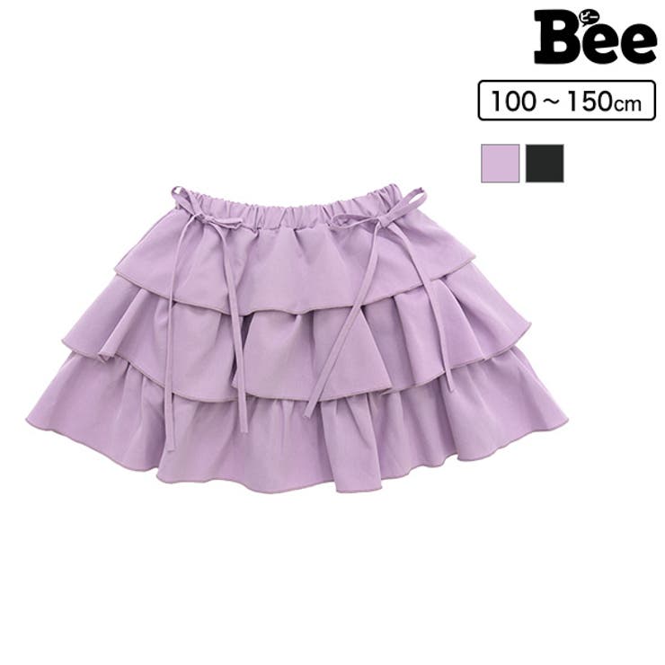 フリルスカート リボン ウエストゴム | 子供服Bee | 詳細画像1 