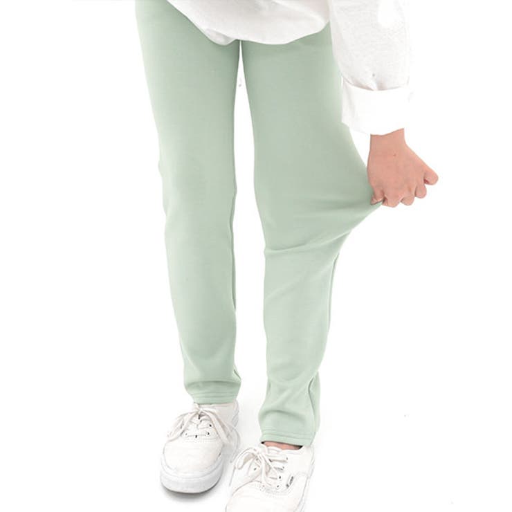 Nライトミント | ストレッチパンツ ポケット 10分丈 | 子供服Bee