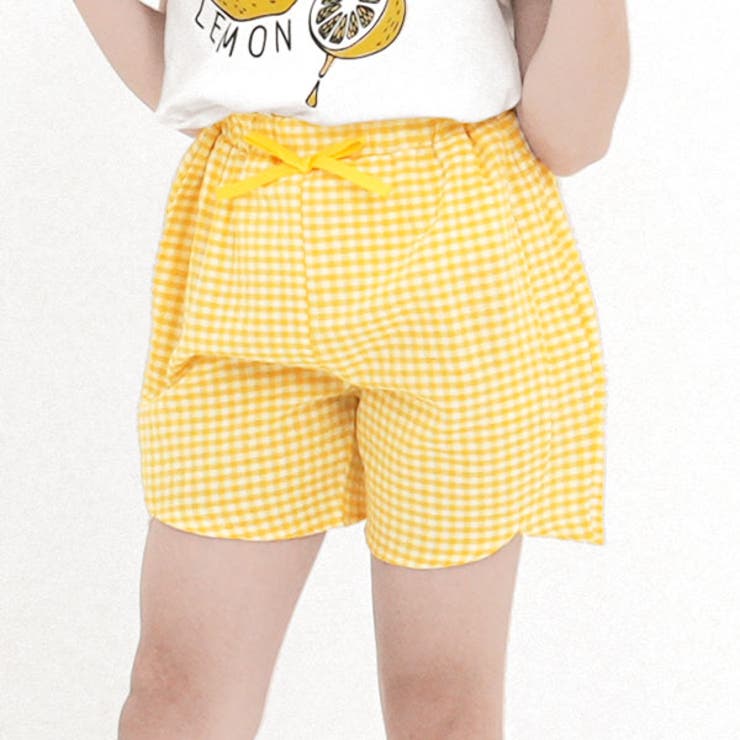 ショートパンツ ポケット リボン[品番：BEEK0002663]｜子供服Bee