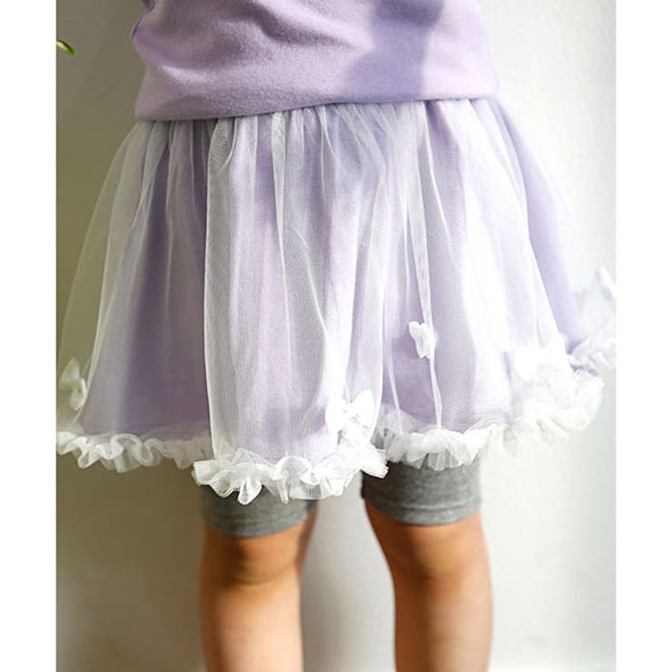 5分丈スカートラベンダー | レギンス付きスカート 子供服 キッズ 女の子 春 夏 韓国子供服 | 子供服Bee