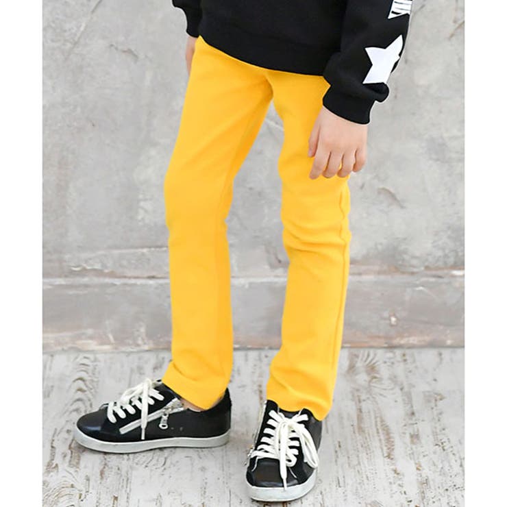 マスタード | ストレッチパンツ 子供服 キッズ | 子供服Bee