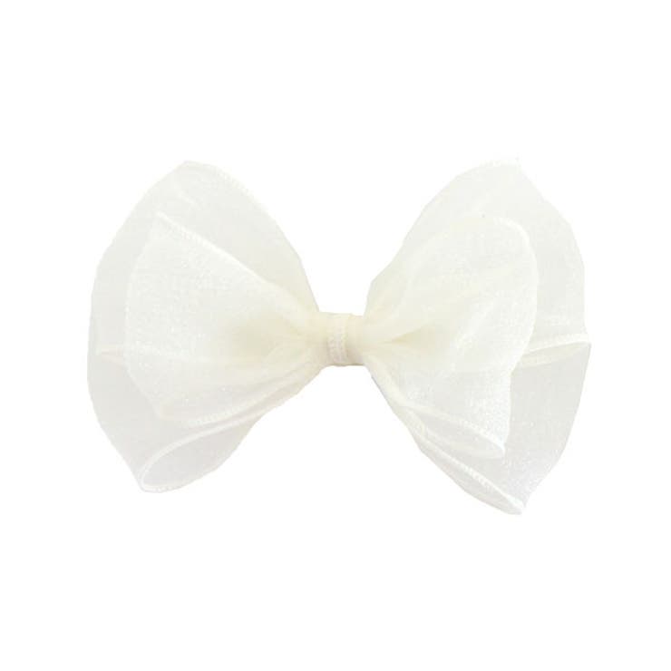 IV×チュールリボン | ヘアクリップ 子供服 キッズ 女の子 春 夏 秋 冬 小物 韓国子供服 | 子供服Bee