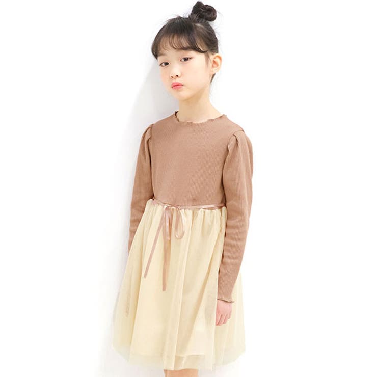 長袖ワンピース 子供服 キッズ 女の子 春 秋 冬 韓国子供服[品番：BEEK0002184]｜子供服Bee（コドモフク  ビー）のキッズファッション通販｜SHOPLIST（ショップリスト）