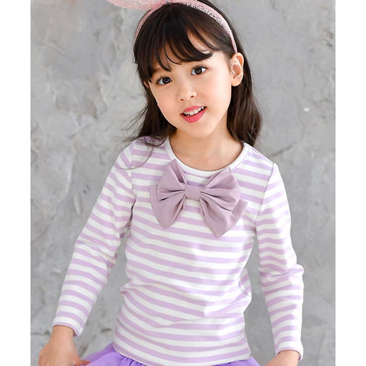 デザイン長袖トップス 子供服 キッズ 女の子 Tシャツ 品番 Beek 子供服bee コドモフク ビー のキッズファッション通販 Shoplist ショップリスト