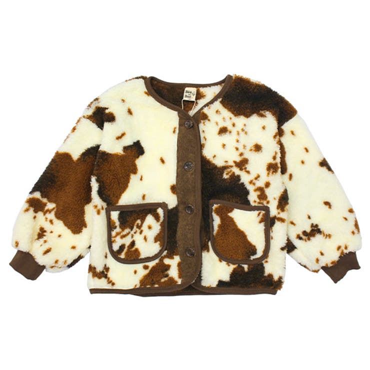 ボアカーディガン 子供服 キッズ 女の子 男の子 アウター 品番 Beek 子供服bee コドモフク ビー のキッズファッション通販 Shoplist ショップリスト