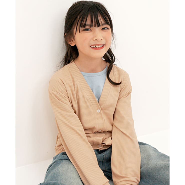 カーディガン 子供服 キッズ 女の子 春 秋 冬 韓国子供服[品番：BEEK0003715]｜子供服Bee（コドモフク  ビー）のキッズファッション通販｜SHOPLIST（ショップリスト）