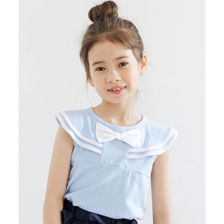 ノースリーブトップス 子供服 キッズ 女の子 春 夏 韓国子供服 cle