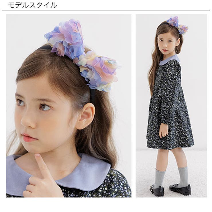 刺繍リボンカチューシャ 子供服 キッズ | 子供服Bee | 詳細画像16 