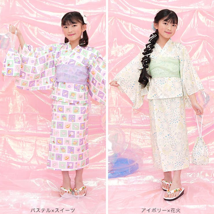巾着 小物入れ キッズ ガールズ 女の子 夏 フリーサイズ F 韓国子供服 | 子供服Bee | 詳細画像7 