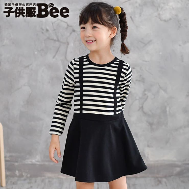 韓国子供服bee 長袖ワンピース 女の子 品番 Beek 子供服 Bee コドモフク のキッズファッション通販 Shoplist ショップリスト