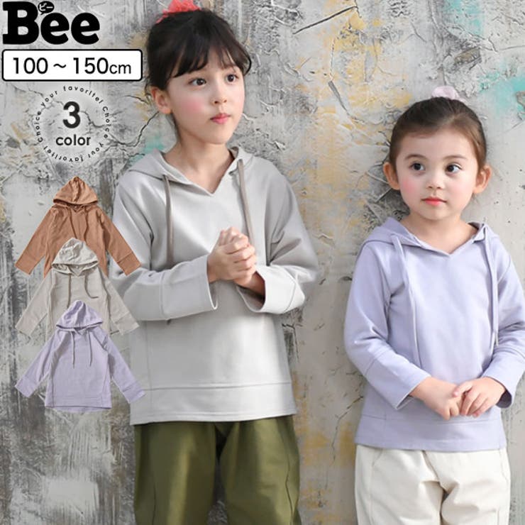 子供服 Bee プルパーカー 女の子 品番 Beek 子供服bee コドモフク ビー のキッズファッション通販 Shoplist ショップリスト