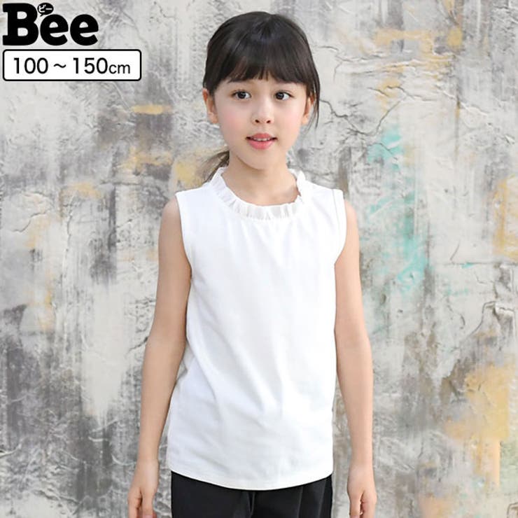 韓国子供服Bee ノースリーブ トップス 女の子[品番：BEEK0002443]｜子供服Bee（コドモフク ビー ）のキッズファッション通販｜SHOPLIST（ショップリスト）