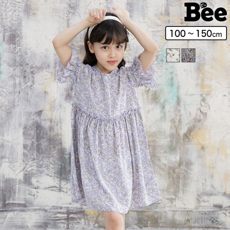 韓国子供服Bee 半袖ワンピース 女の子[品番：BEEK0002376]｜子供服Bee（コドモフク ビー）のキッズファッション 通販｜SHOPLIST（ショップリスト）