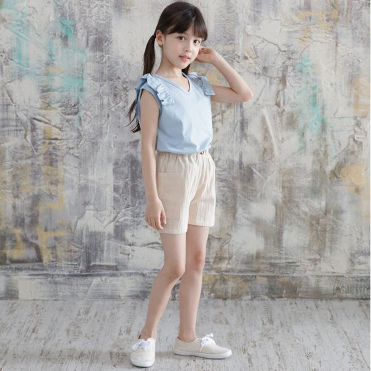 韓国子供服bee ノースリーブトップス 女の子 品番 Beek 子供服bee コドモフク ビー のキッズファッション 通販 Shoplist ショップリスト