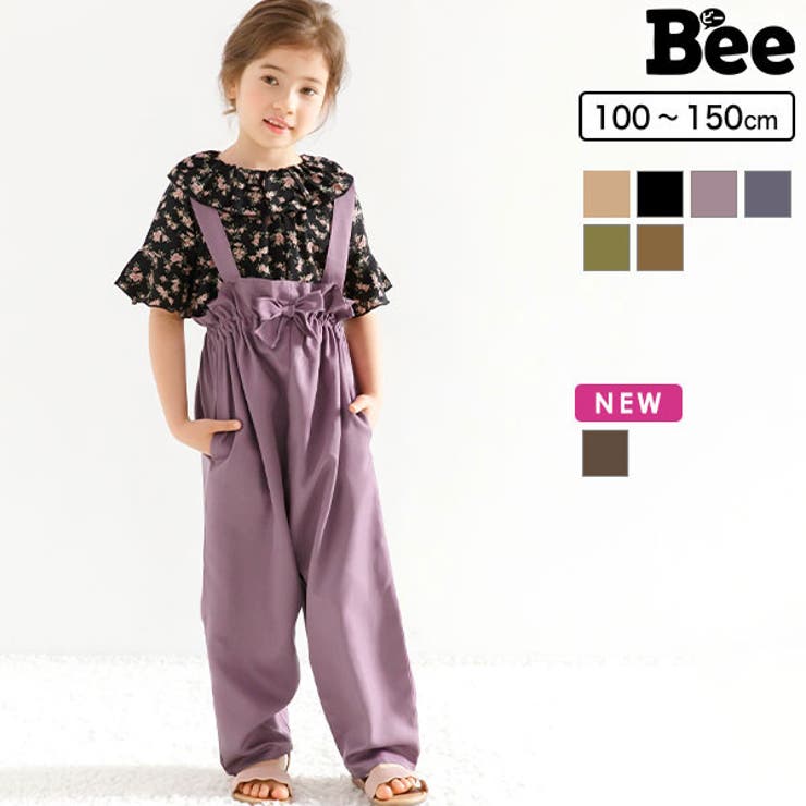 韓国子供服bee サスペンダー付きパンツ 女の子 品番 Beek 子供服bee コドモフク ビー のキッズ ファッション通販 Shoplist ショップリスト