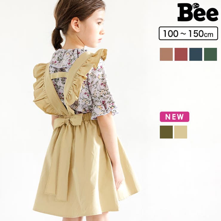 リボンスカート ジャンパースカート 子供服 品番 Beek 子供服bee コドモフク ビー のキッズ ファッション通販 Shoplist ショップリスト
