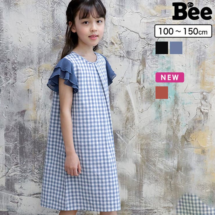 韓国子供服 Bee ノースリーブワンピース 女の子 品番 Beek 子供服bee コドモフク ビー のキッズファッション通販 Shoplist ショップリスト