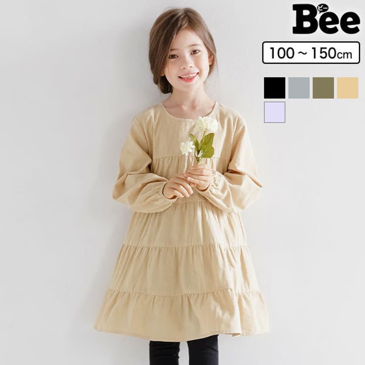 ティアードワンピ 子供服 キッズ 女の子 品番 Beek 子供服bee コドモフク ビー のキッズ ファッション通販 Shoplist ショップリスト