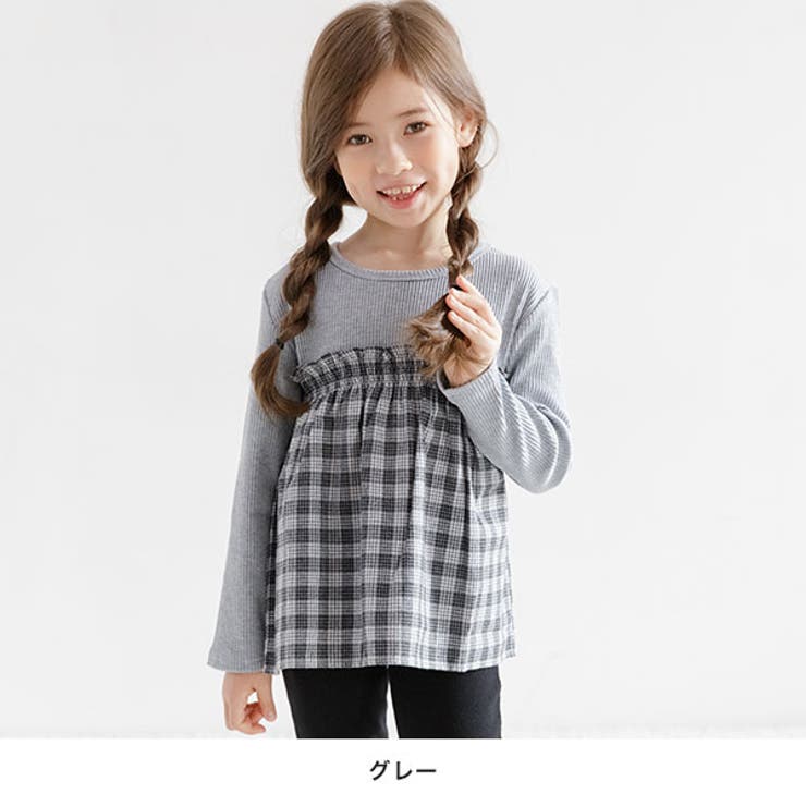 切替えトップス 子供服 キッズ 女の子 品番 Beek 子供服bee コドモフク ビー のキッズファッション通販 Shoplist ショップリスト