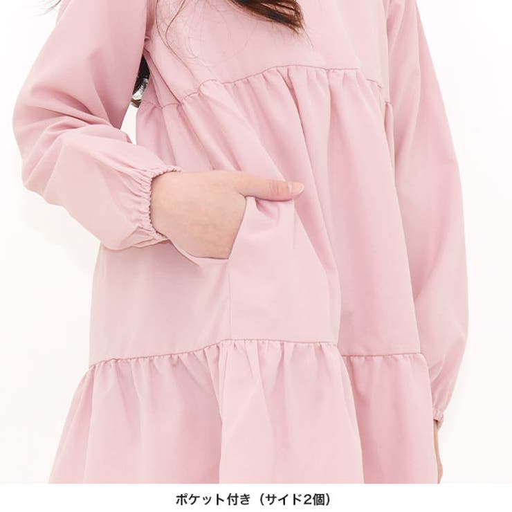 ティアードワンピース 長袖 シンプル | 子供服Bee | 詳細画像9 
