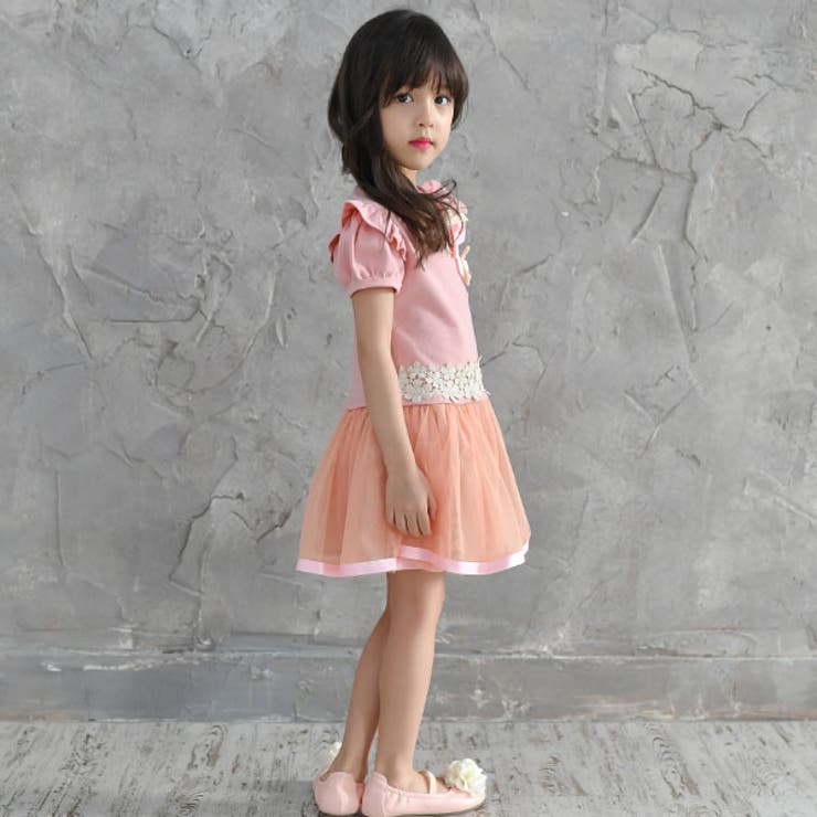 半袖ワンピース 子供服 キッズ 女の子 春 夏 韓国子供服 | 子供服Bee | 詳細画像13 