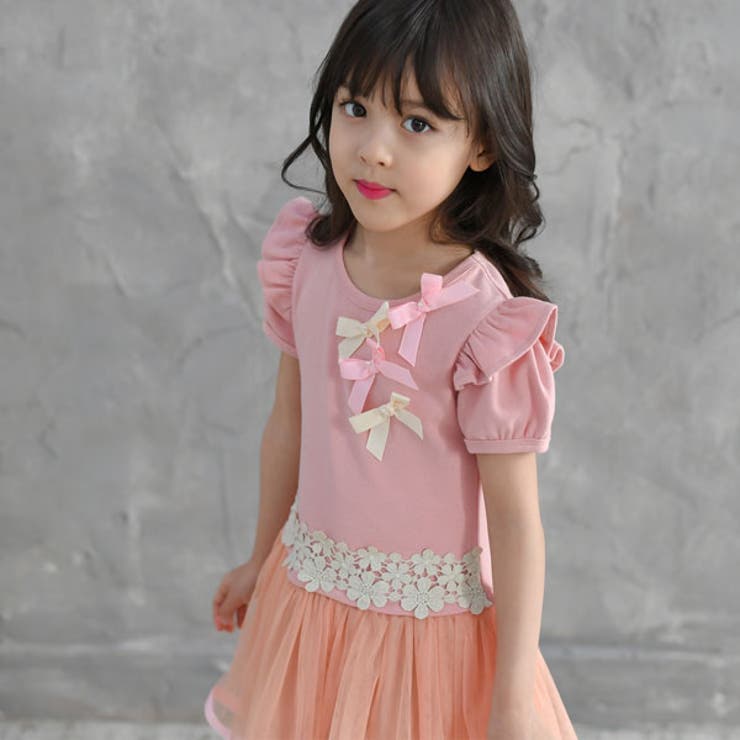 半袖ワンピース 子供服 キッズ 女の子 春 夏 韓国子供服 | 子供服Bee | 詳細画像14 