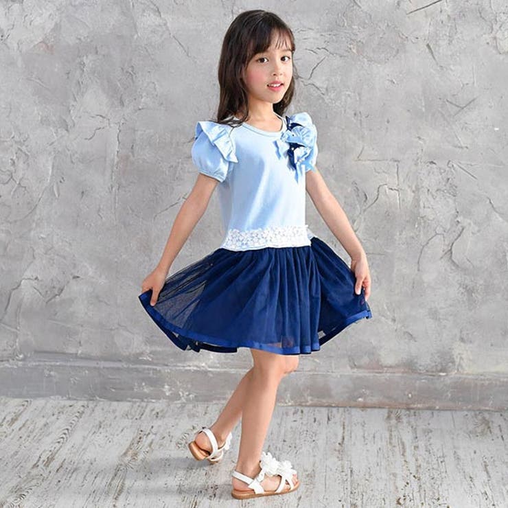 半袖ワンピース 子供服 キッズ 女の子 春 夏 韓国子供服 | 子供服Bee | 詳細画像8 