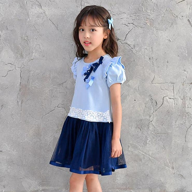 半袖ワンピース 子供服 キッズ 女の子 春 夏 韓国子供服 | 子供服Bee | 詳細画像9 