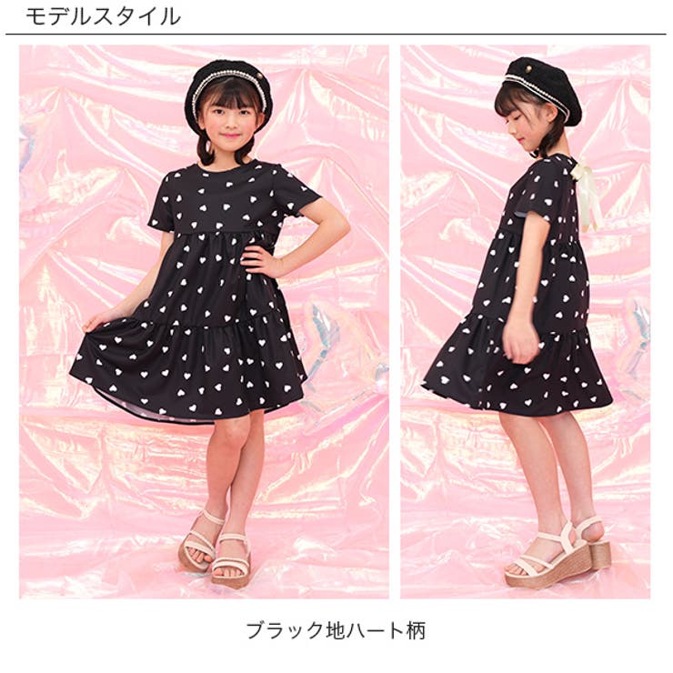 ティアードワンピース リボン 無地 | 子供服Bee | 詳細画像17 