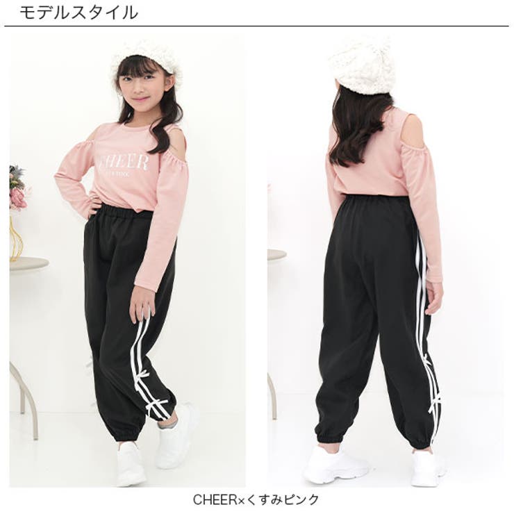 プリントTシャツ オフショルダー ロゴ | 子供服Bee | 詳細画像4 