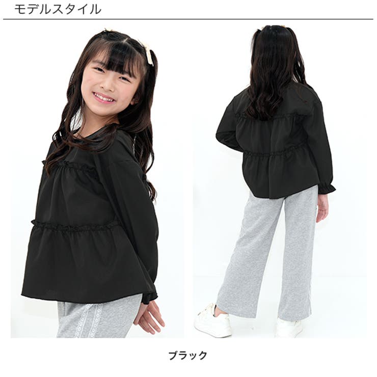 ティアードトップス フリル 袖口ゴム | 子供服Bee | 詳細画像3 