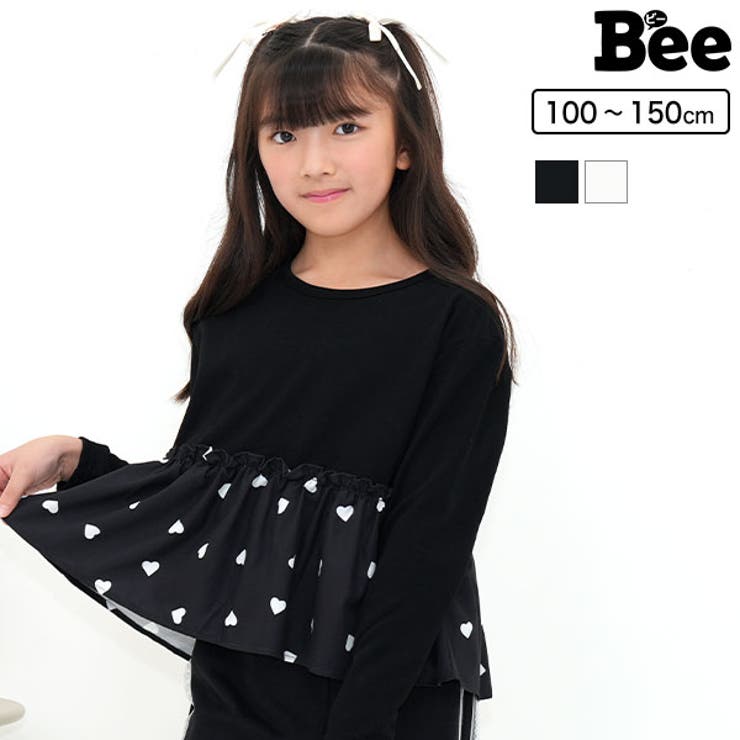 ペプラムトップス Tシャツ 長袖 | 子供服Bee | 詳細画像1 