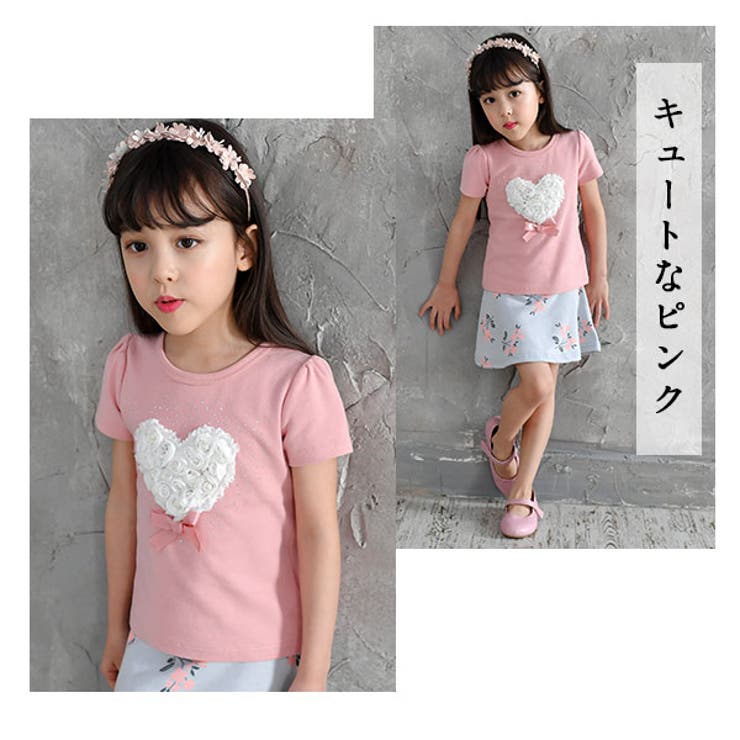 半袖トップス 子供服 キッズ 女の子 春 夏 韓国子供服 cle | 子供服Bee | 詳細画像12 