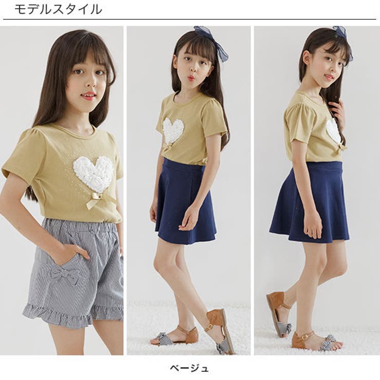 半袖トップス 子供服 キッズ 女の子 春 夏 韓国子供服 cle | 子供服Bee | 詳細画像17 