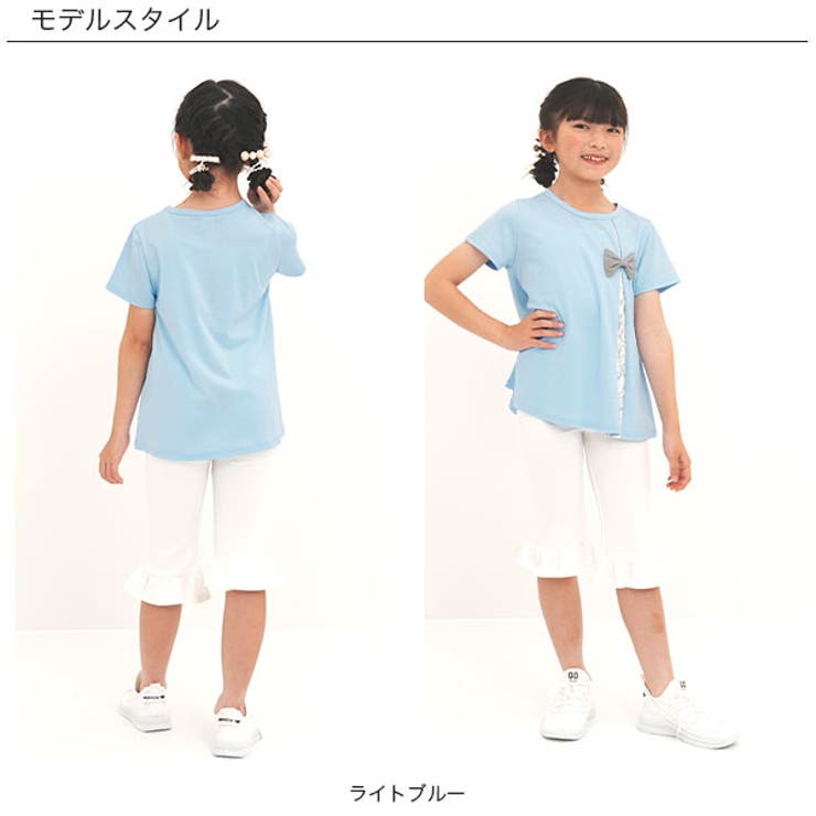 リボントップス 子供服 キッズ 女の子 春 夏 秋  韓国子供服 | 子供服Bee | 詳細画像12 
