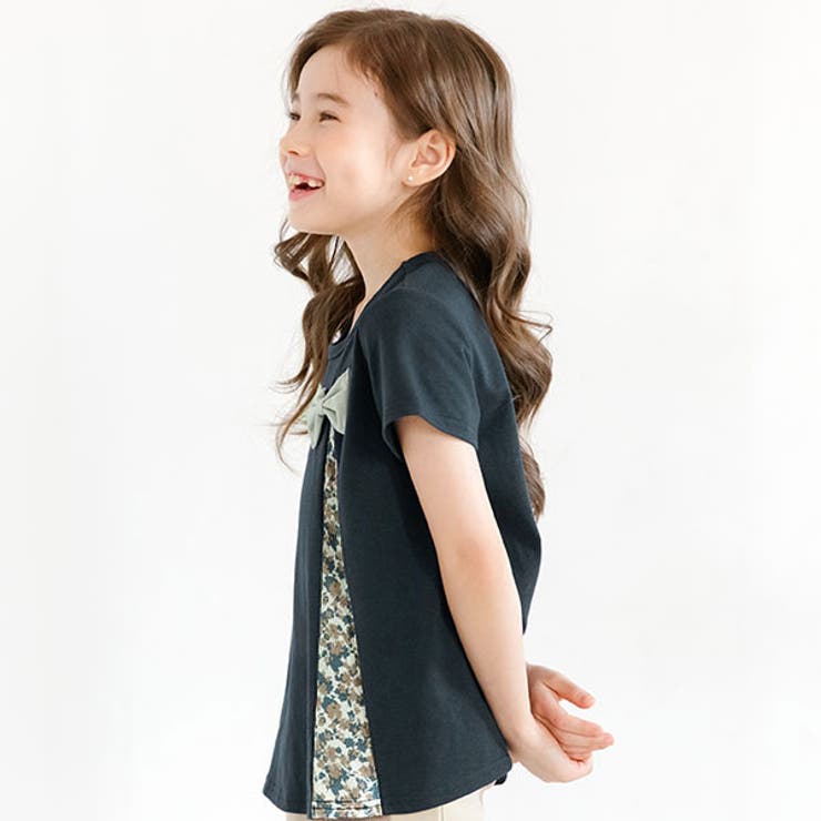 リボントップス 子供服 キッズ 女の子 春 夏 秋  韓国子供服 | 子供服Bee | 詳細画像7 