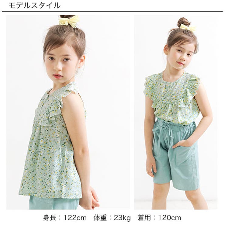 ノースリーブブラウス 子供服 キッズ 女の子 春 夏 韓国子供服 cle