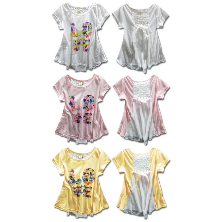 LOVEフラワー キッズ チュニック | 子供服バナナ小僧  | 詳細画像2 