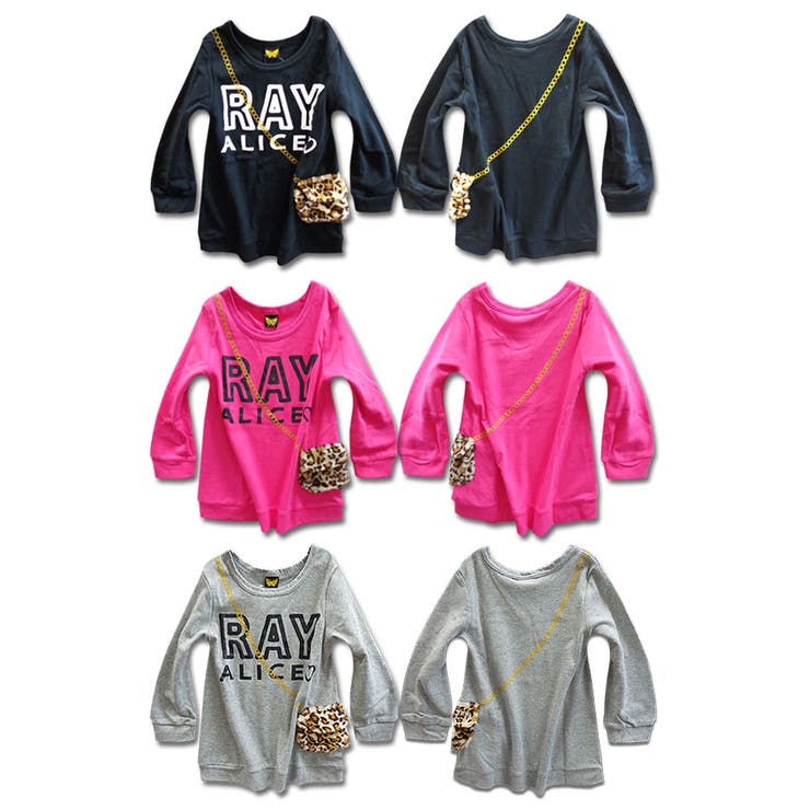 レオパードBAG キッズ トレーナー | 子供服バナナ小僧  | 詳細画像2 