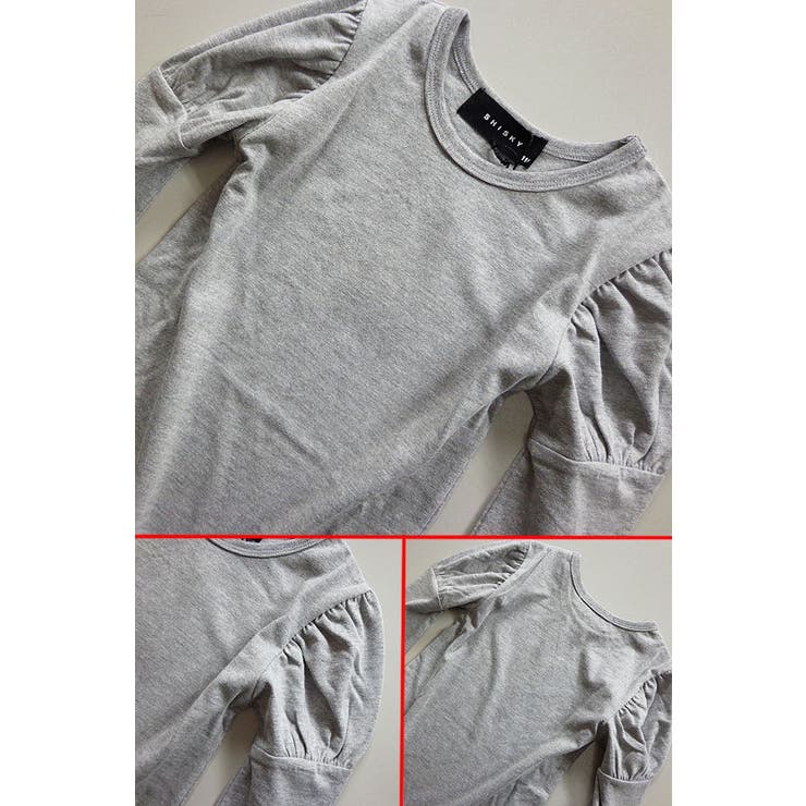 無地 パフスリーブ キッズ | 子供服バナナ小僧  | 詳細画像3 