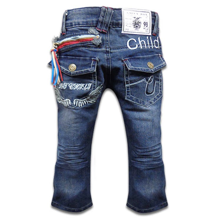 REDジッパー キッズ ストレッチ | 子供服バナナ小僧  | 詳細画像3 
