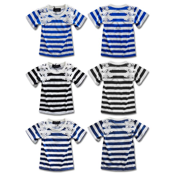 ボーダー レース キッズ | 子供服バナナ小僧  | 詳細画像2 