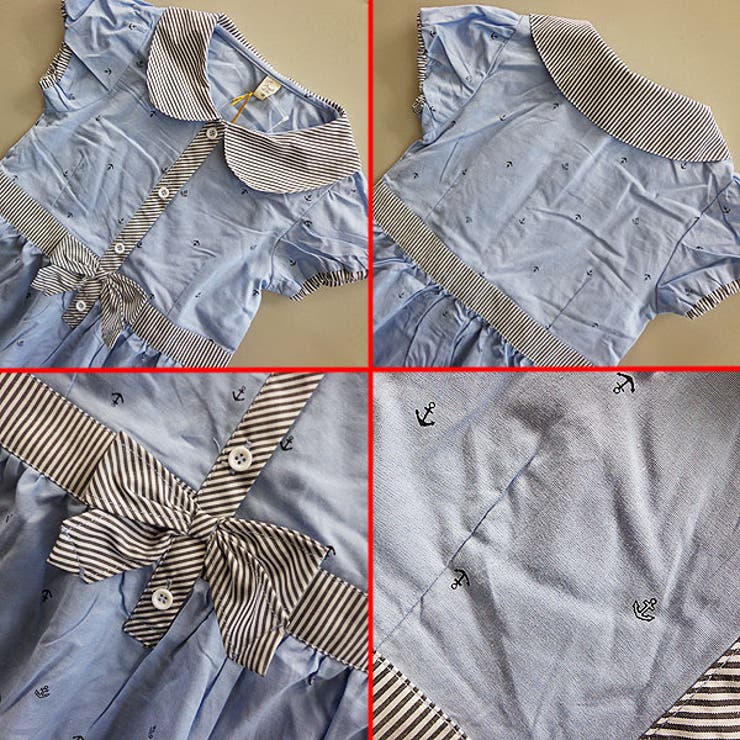綿100％ イカリ総柄 キッズ | 子供服バナナ小僧  | 詳細画像3 