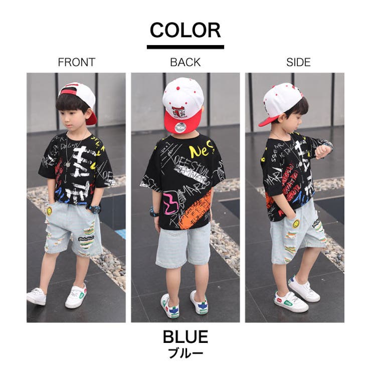 韓国子供服キッズハーフパンツ子供服男の子女の子3色ボーダーダメージデニムパンツ半パン短パンジーパンジーンズショーツ男児女児ボーイズガールズジュニアこども服子ども服韓国子供服おしゃれ小学生110cm120cm130cm140cm150cm160cm